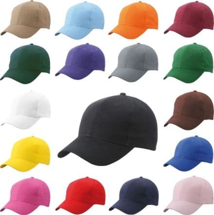 Classic Plain Adjustable Baseball printing cap