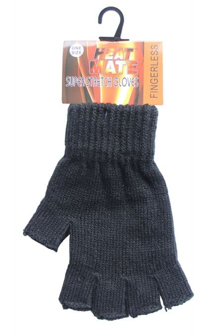 Super stretch Magic Gloves Heat maxx assorted pack 12 pairs 